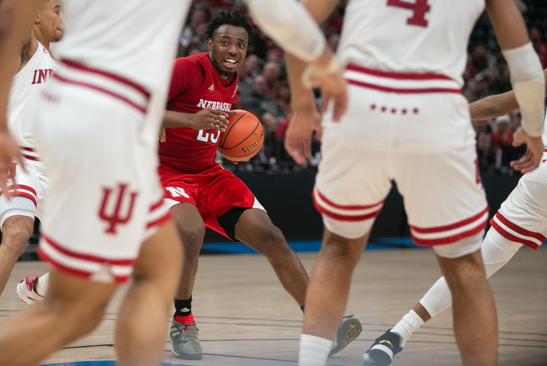 Nebraska Basketball vs. Indiana Photo No. 4